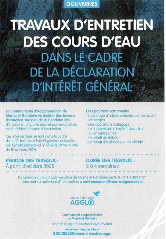 Entretien cours d'eau