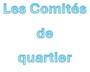 Comité de quartier